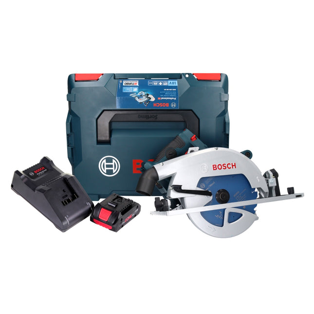 Bosch GKS 18V-68 GC Professional Akku Handkreissäge 18 V 190 mm Biturbo Brushless + 1x ProCORE Akku 4,0 Ah + Ladegerät + L-BOXX