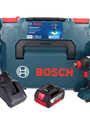 Bosch GDX 18V-200 Professional llave de impacto rotativa a batería 18 V 200 Nm sin escobillas + 1x batería 5,0 Ah + cargador + L-BOXX