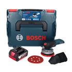 Bosch GEX 18V-125 Professional Akku Exzenterschleifer 18 V 125 mm Brushless + 1x Akku 4,0 Ah + L-BOXX - ohne Ladegerät