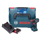 Bosch GDX 18V-210 C Atornillador de impacto giratorio inalámbrico profesional 18 V 210 Nm sin escobillas + 1x batería 2,0 Ah + cargador + módulo de conectividad + L-Boxx