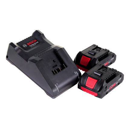 Bosch GDX 18V-210 C Professional Akku Drehschlagschrauber 18 V 210 Nm Brushless ( 06019J0203 ) + 2x ProCORE Akku 4,0 Ah + Ladegerät + Connectivity Modul + L-Boxx