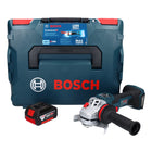 Bosch GWS 18V-15 SC Professional Akku Winkelschleifer 18 V 125 mm Brushless + 1x Akku 5,0 Ah + L-BOXX - ohne Ladegerät