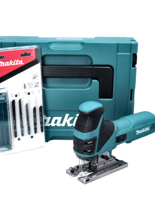 Makita 4351 FCTJ wyrzynarka wahadłowa 720 W + 16x brzeszczot + Makpac