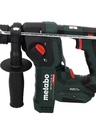 Metabo BH 18 LTX BL 16 Akku Bohrhammer 18 V 1,3 J SDS plus Brushless + 5 tlg. Bohrer und Meißel Set + metaBOX - ohne Akku, ohne Ladegerät