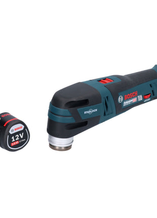 Bosch GOP 12V-28 Professional Akku Multi Cutter Starlock Brushless + 1x Akku 2,0 Ah - ohne Ladegerät