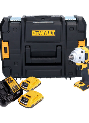 DeWalt DCF 894 D2 Akku Schlagschrauber 18 V 1/2 " 447 Nm Brushless + 2x Akku 2,0 Ah + Ladegerät + TSTAK - Toolbrothers