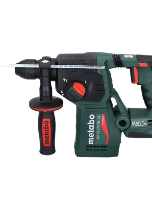 Taladro percutor de batería Metabo KH 18 LTX BL 24 18 V 2,2 J SDS Plus Brushless + 1x batería 4,0 Ah + metaBOX - sin cargador