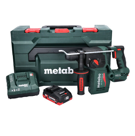 Metabo KH 18 LTX BL 24 taladro percutor a batería 18 V 2,2 J SDS Plus Brushless + 1x batería 4,0 Ah + cargador + metaBOX