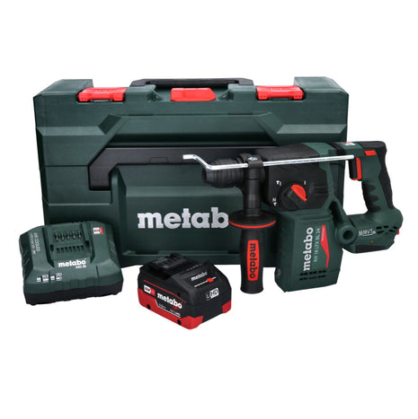 Metabo KH 18 LTX BL 24 akumulatorowa wiertarko-wkrętarka udarowa 18 V 2,2 J SDS Plus Brushless + 1x akumulator 5,5 Ah + ładowarka + metaBOX