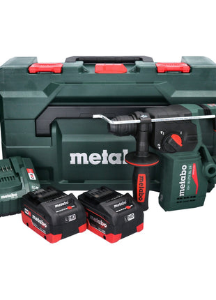 Metabo KH 18 LTX BL 24 Akku Bohrhammer 18 V 2,2 J SDS Plus Brushless + 2x Akku 8,0 Ah + Ladegerät + metaBOX