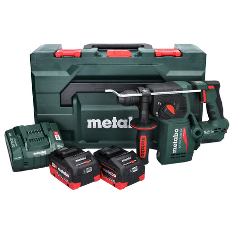 Metabo KH 18 LTX BL 24 Akku Bohrhammer 18 V 2,2 J SDS Plus Brushless + 2x Akku 8,0 Ah + Ladegerät + metaBOX