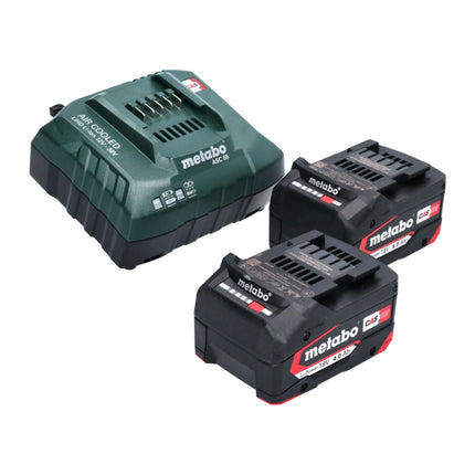 Metabo KH 18 LTX 24 Akku Kombihammer 18 V 2,1 J SDS plus + 2x Akku 4,0 Ah + Ladegerät + metaBOX ( 601712510 )