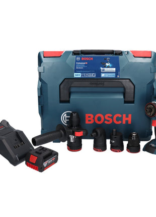 Bosch GSR 18V-60 FC Professional Akku Bohrschrauber 18 V 60 Nm Brushless + 1x Akku 5,0 Ah + Ladegerät + Aufsätze + L-Boxx - Toolbrothers