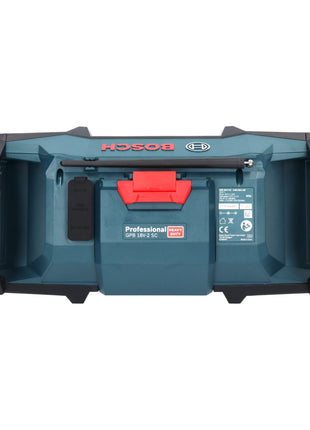 Bosch GPB 18V-2 SC Professional Akku Baustellenradio 18 V DAB+ Bluetooth AUX + 2x Akku 4,0 Ah + Ladegerät