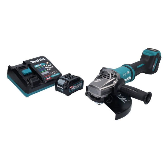 Makita GA 038 GA1 Akku Winkelschleifer 40 V max. 230 mm Brushless XGT + 1x Akku 2,0 Ah + Ladegerät