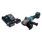 Meuleuse d'angle sur batterie Makita GA 038 GA2 40 V max. 230 mm sans balais XGT + 2x batteries 2,0 Ah + chargeur