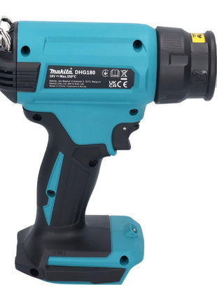 Makita DHG 180 A1 Akku Heißluftgebläse 18 V 550 °C + 1x Akku 2,0 Ah - ohne Ladegerät