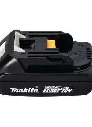 Souffleur à air chaud sur batterie Makita DHG 180 A1J 18 V 550 °C + 1x batterie 2,0 Ah + Makpac - sans chargeur