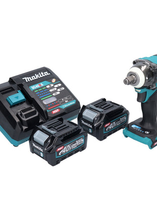 Makita TW 004 GA2 clé à chocs sans fil 40 V max. 1/2" 350 Nm XGT Brushless + 2x batteries 2,0 Ah + chargeur