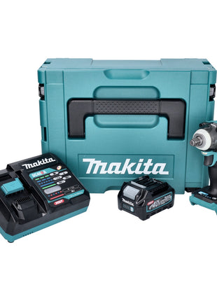 Makita TW 004 GA101 clé à chocs sans fil 40 V max. 1/2" 350 Nm XGT Brushless + 1x batterie 2,0 Ah + chargeur + Makpac