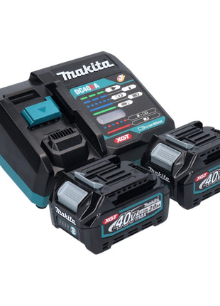 Makita TW 004 GA201 clé à chocs sans fil 40 V max. 1/2" 350 Nm XGT Brushless + 2x batterie 2,0 Ah + chargeur + Makpac