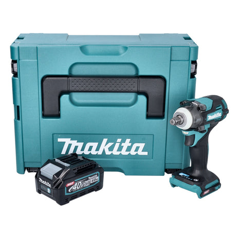 Makita TW 004 GM101 Clé à chocs sans fil 40 V max. 1/2" 350 Nm XGT Brushless + 1x batterie 4,0 Ah + Makpac - sans chargeur