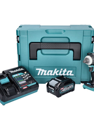 Makita TW 004 GM101 clé à chocs sans fil 40 V max. 1/2" 350 Nm XGT Brushless + 1x batterie 4,0 Ah + chargeur + Makpac