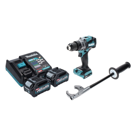 Makita DF 001 GA2 Akku Bohrschrauber 40 V max. 140 Nm XGT Brushless + 2x Akku 2,0 Ah + Ladegerät