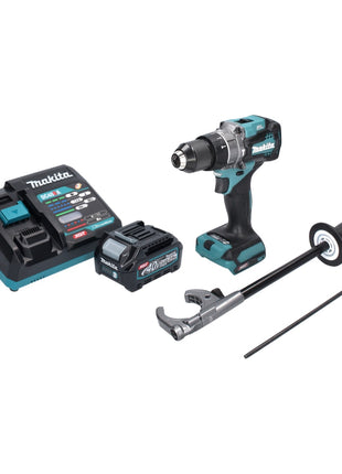 Makita HP 001 GA1 Akku Schlagbohrschrauber 40 V max. 140 Nm XGT Brushless + 1x Akku 2,0 Ah + Ladegerät