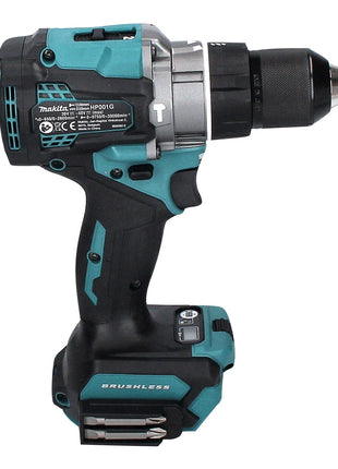 Makita HP 001 GA2 Akku Schlagbohrschrauber 40 V max. 140 Nm XGT Brushless + 2x Akku 2,0 Ah + Ladegerät