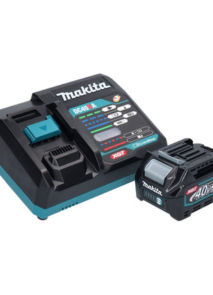 Makita HP 001 GA101 Akku Schlagbohrschrauber 40 V max. 140 Nm XGT Brushless + 1x Akku 2,0 Ah + Ladegerät + Makpac