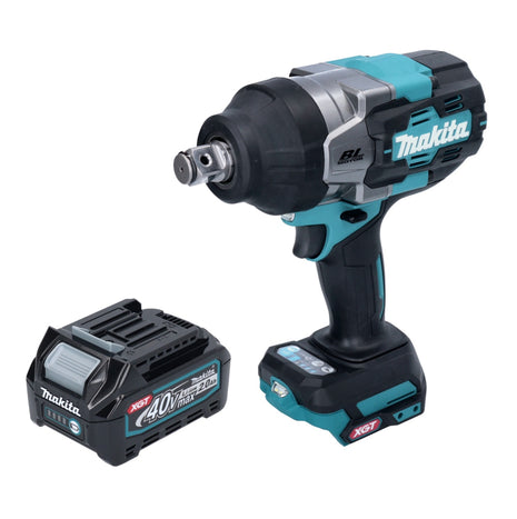 Llave de impacto inalámbrica Makita TW 001 GA1 40 V máx. 1800 Nm Brushless XGT + 1x batería 2,0 Ah - sin cargador