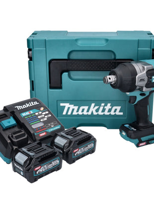 Makita TW 001 GA201 clé à chocs sans fil 40 V max. 1800 Nm Brushless XGT + 2x batterie 2,0 Ah + chargeur + Makpac