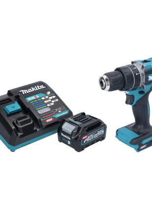 Makita HP 002 GA1 perceuse à percussion sans fil 40 V max. 64 Nm sans balais + 1x batterie 2,0 Ah + chargeur