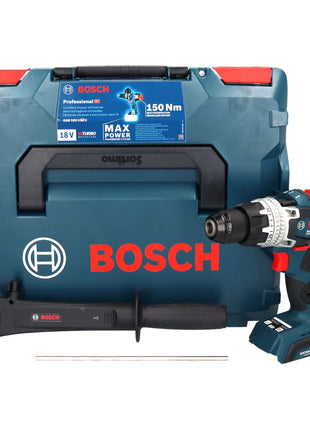 Bosch GSB 18V-150 C Professional Akku Schlagbohrschrauber 18 V 150 Nm ( 06019J5102 ) Biturbo Brushless + L-Boxx - ohne Akku, ohne Ladegerät