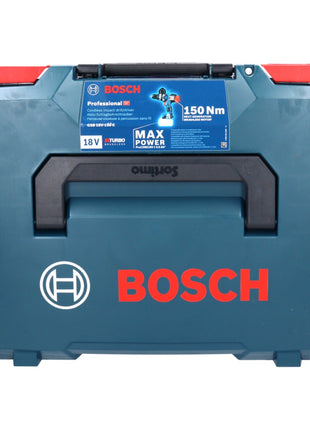 Bosch GSB 18V-150 C Professional Akku Schlagbohrschrauber 18 V 150 Nm ( 06019J5102 ) Biturbo Brushless + L-Boxx - ohne Akku, ohne Ladegerät