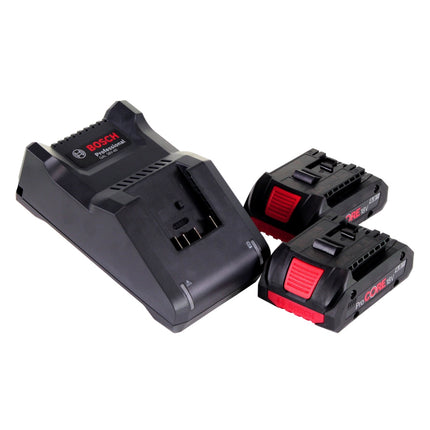 Bosch GHG 18V-50 Professional Akku Heissluftgebläse 18 V 300° C / 500° C + 2x ProCORE Akku 4,0 Ah + Ladegerät + L-Boxx - Toolbrothers