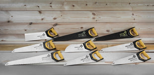 FORTE Tools Fuchsschwanz 60 cm Premium Säge, Handsäge mit ergonomischem Gummigriff, Säge für Holz, Laminat, etc., mit Spezial Gruppenverzahnung Made in Sweden ( 000051083427 )