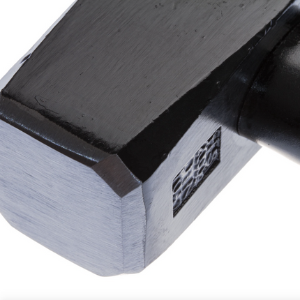 FORTE TOOLS Schlosserhammer mit Holzgriff, 2000 g Kopfgewicht, Hammer mit Holzstiel, Premium Werkzeug, geschmiedet, doppelter Ringkeil, lackierter Kopf ( 000051151037 )