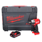 Milwaukee M18 FMTIW2F12-301X Clé à choc sans fil 18 V 745 Nm 1/2'' Brushless + 1x batterie 3,0 Ah + HD Box - sans chargeur