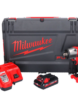 Milwaukee M18 FMTIW2F12-301X Akku Schlagschrauber 18 V 745 Nm 1/2" Brushless + 1x Akku 3,0 Ah + Ladegerät + HD Box