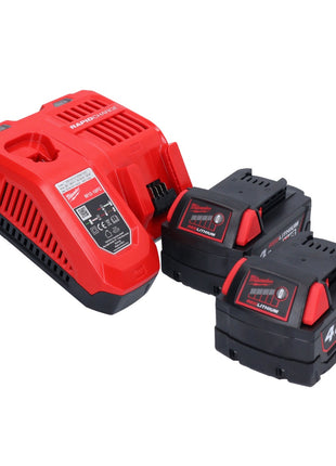 Clé à chocs sans fil Milwaukee M18 FMTIW2F12-402X 18 V 745 Nm 1/2" brushless + 2x batterie 4,0 Ah + chargeur + boîtier HD