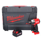 Milwaukee M18 FMTIW2F12-501X Clé à choc sans fil 18 V 745 Nm 1/2'' Brushless + 1x batterie 5,0 Ah + HD Box - sans chargeur