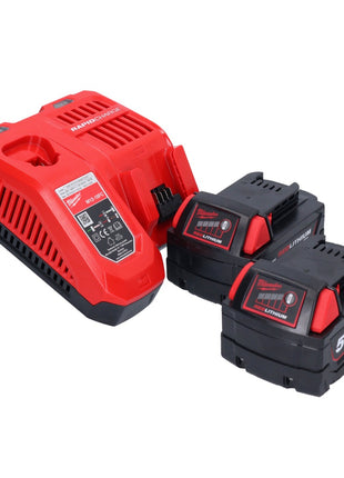 Milwaukee M18 FMTIW2F12-502X Akku Schlagschrauber 18 V 745 Nm 1/2" Brushless ( 4933478450 ) + 2x Akku 5,0 Ah + Ladegerät + HD Box