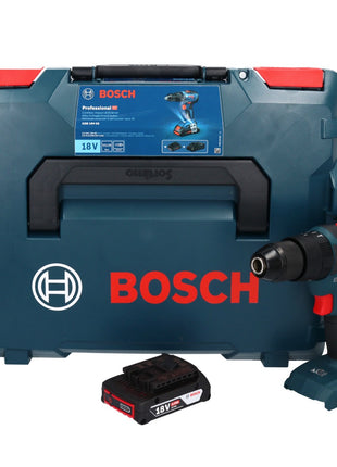 Bosch Professional GSB 18V-55 Cordless Impact Drill Driver 55Nm 18V Brushless + 1x Battery 2.0Ah + Case L-Boxx - without charger