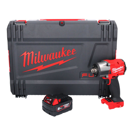 Milwaukee M18 FMTIW2F12-601X Akku Schlagschrauber 18 V 745 Nm 1/2" Brushless + 1x Akku 6,0 Ah + HD Box - ohne Ladegerät