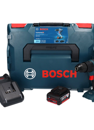 Bosch GSB 18V-55 Professional Akku Schlagbohrschrauber 18 V 55 Nm Brushless + 1x Akku 5,0 Ah + Ladegerät + L-Boxx