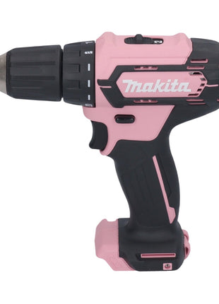 Makita Pink Lady Edition Set perceuse-visseuse sans fil 12 V DF 333 DSAP1 + aspirateur CL 108 FDSAP + coupe-herbe UR 100 DSAP + 3 batteries 2,0 Ah + 3 chargeurs