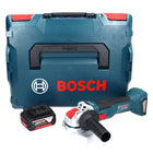 Bosch GWX 18V-10 Professional Akku Winkelschleifer 18 V 125 mm  X-LOCK Brushless + 1x Akku 5,0 Ah + L-Boxx - ohne Ladegerät