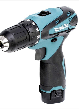 Makita LCT 204 X2 10,8 V Li-Ion Akku Schrauberset - DF 330 D und TD 090 D mit 2x 1,3 Ah Akku, Lader im Alu Koffer - Toolbrothers